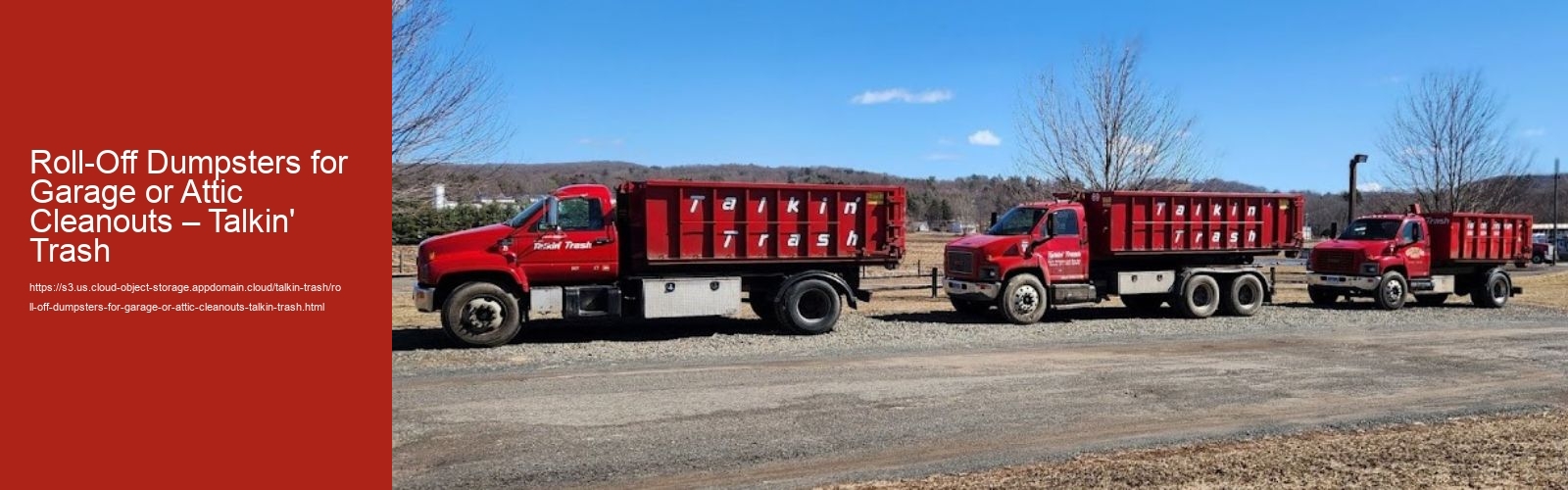 Roll Off Dumpsters For Rent